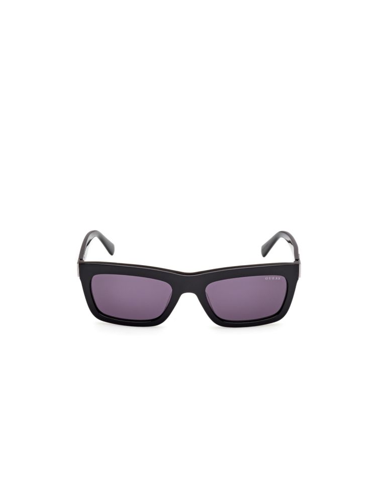 guess fashion Guess Men Full UV Protected PC Full Rim Rectangle Grey Lens Sunglasses (55)-picture-21