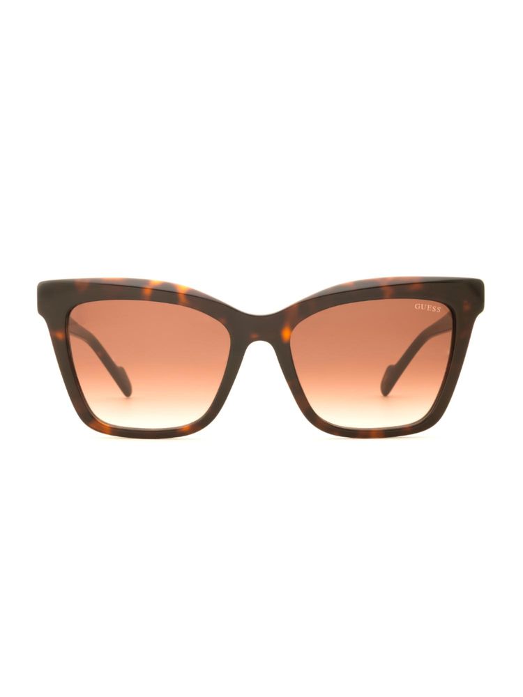 guess fashion Guess Women Full UV Protected Acetate Full Rim Square Brown Lens Sunglasses (53)-picture-37