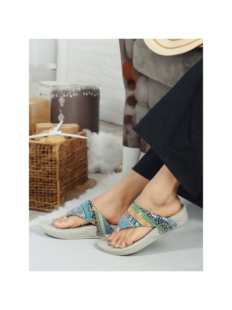 Carlton London Slip-On Women Flip flops-picture-27