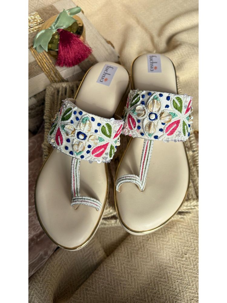 Fuchsia by Aashka Mehta Morocco Wedges-picture-31