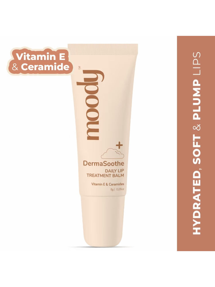 Moody Dermasoothe Lip Treatment Balm with Ceramides & Peptides For Hydration & Anti-Pigmentation-picture-8