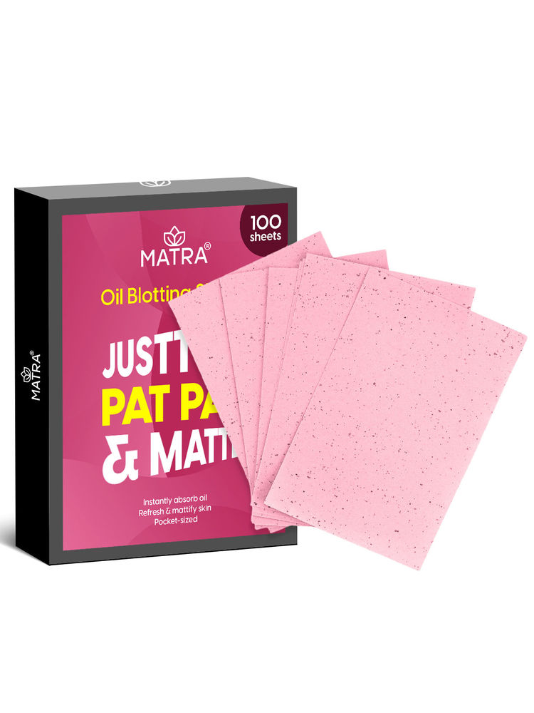 Matra Oil Control Blotting Sheets Face Oil Absorbing Paper Pocket Sized Remover Tissues