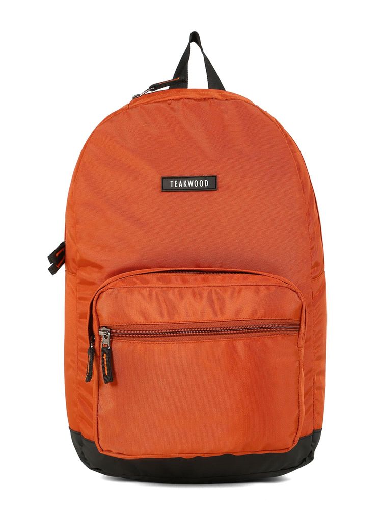 Teakwood Unisex Orange 15 Inch Laptop Backpack-picture-16