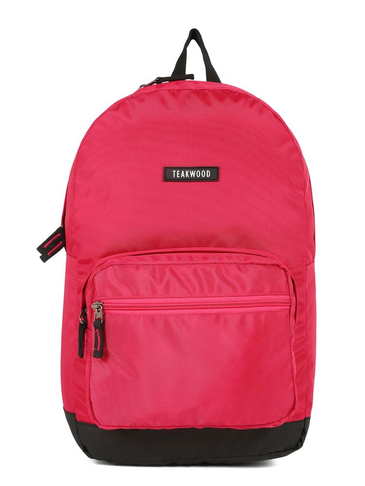 Teakwood Unisex Pink 15 Inch Laptop Backpack-picture-15