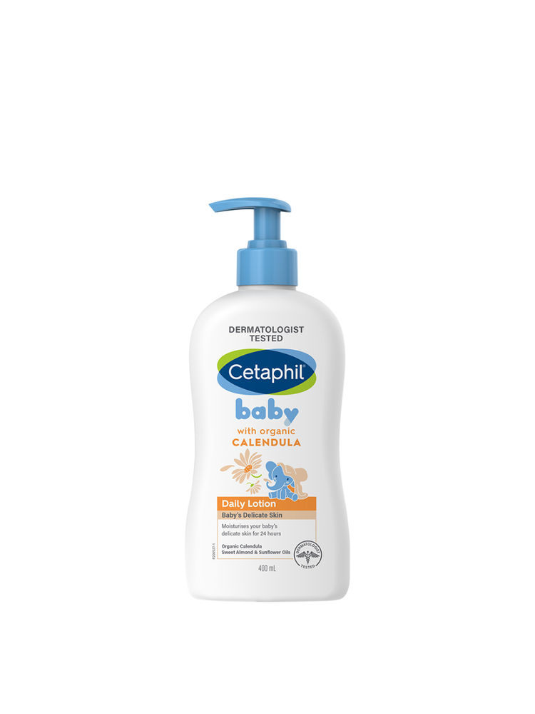 Cetaphil Baby Daily Lotion With Organic Calendula for Face & Body