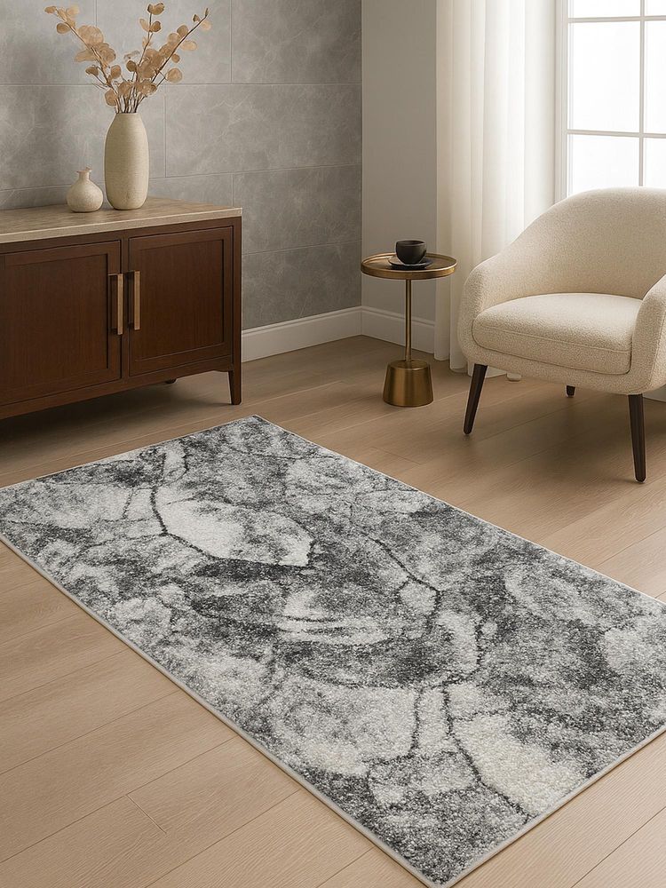OBSESSIONS Abstract Polyester Bedside Runner Ideal for Bedroom-image-40