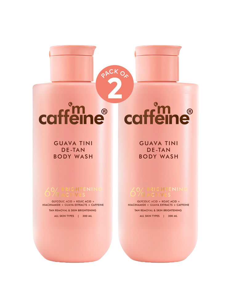MCaffeine 1% Glycolic Acid & 5% Niacinamide-Kojic Acid Detan Body Wash - Pack Of 2-picture-28