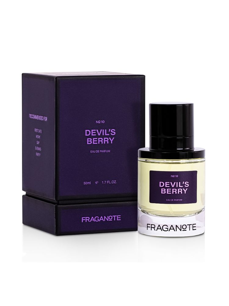 Fraganote Devil’s Berry EDP Premium Long Lasting Unisex Perfume, Blackcurrant & Cherry Scent-image-36