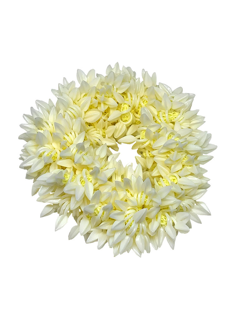Matra Hair Gajra Scrunchie Mogra Scented Artificial Ethnic Floral Hair Accessory For Bun Juda-picture-47
