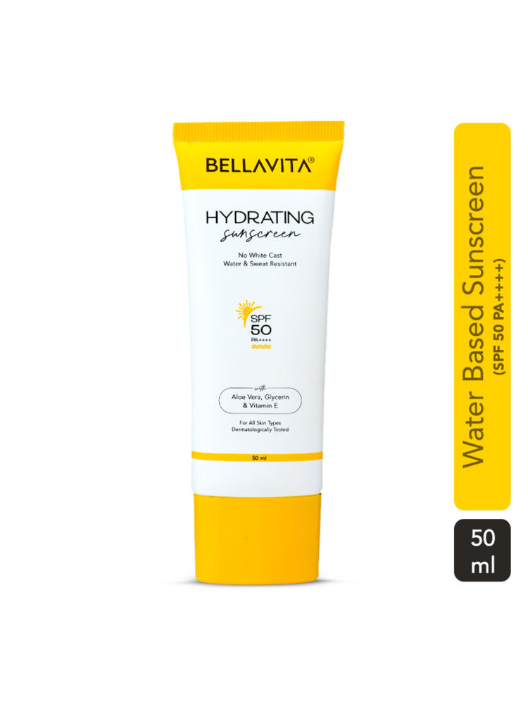 Bella Vita Water based Hydrating SPF 50 PA+++ UV Protection Sun Block Sunscreen 50ML-image-18