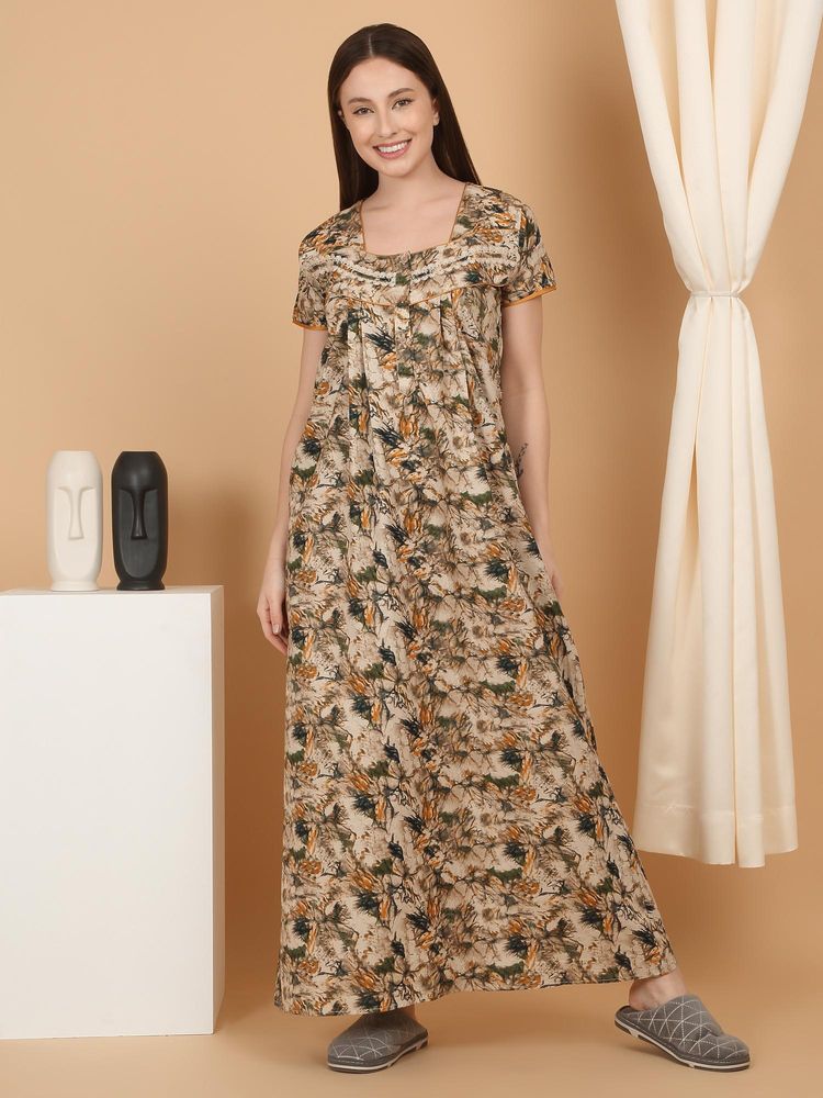 Sweet Dreams Women Printed Night Dress-picture-43