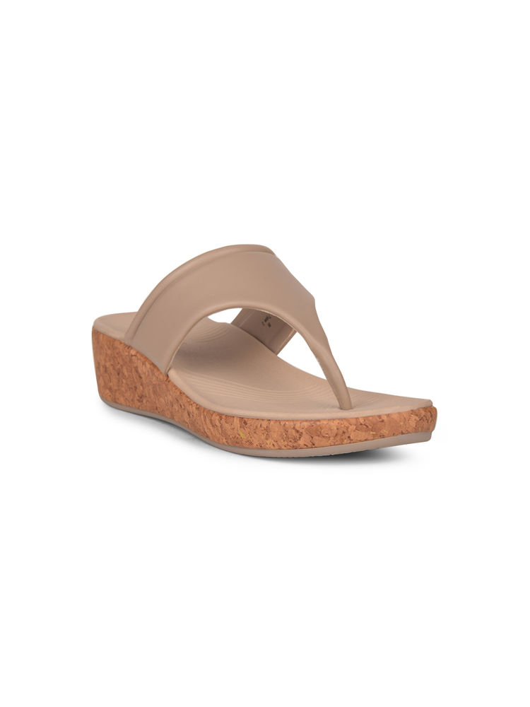 Bata Comfit Women Casual Beige Slip-On Sandals-picture-18
