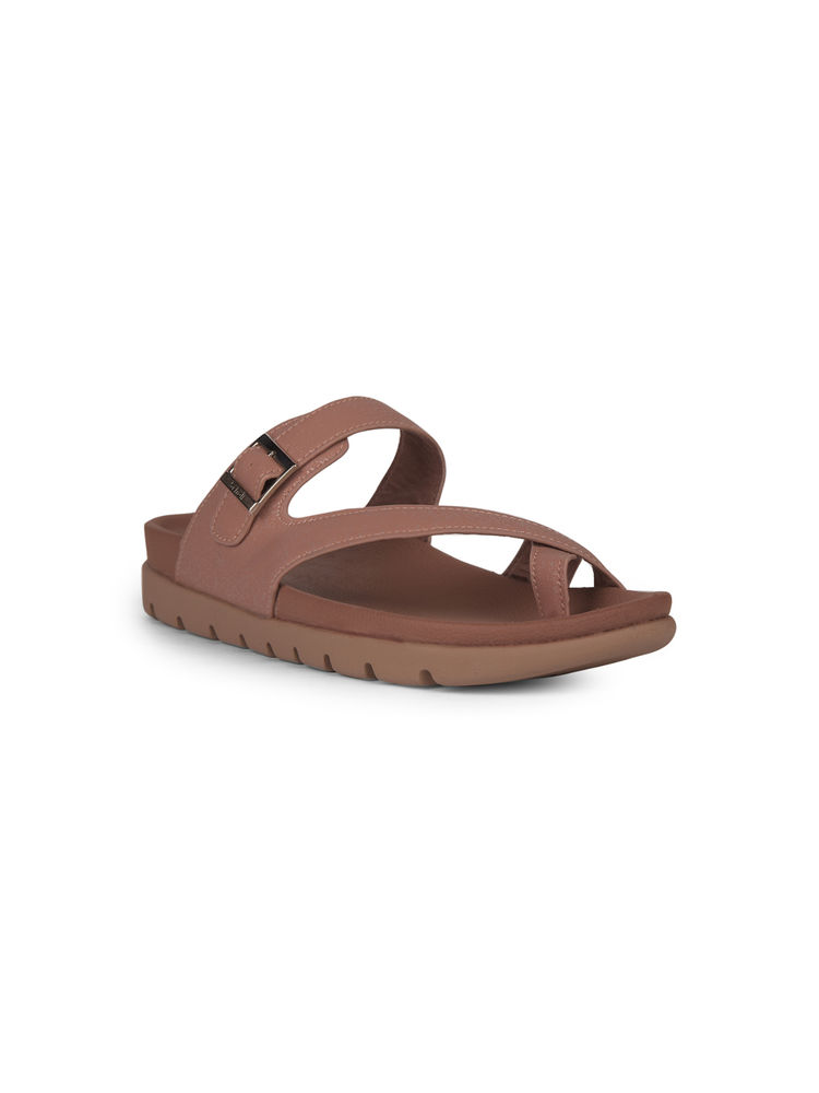 Scholl Women Casual Red Slip-On Sandals-picture-13