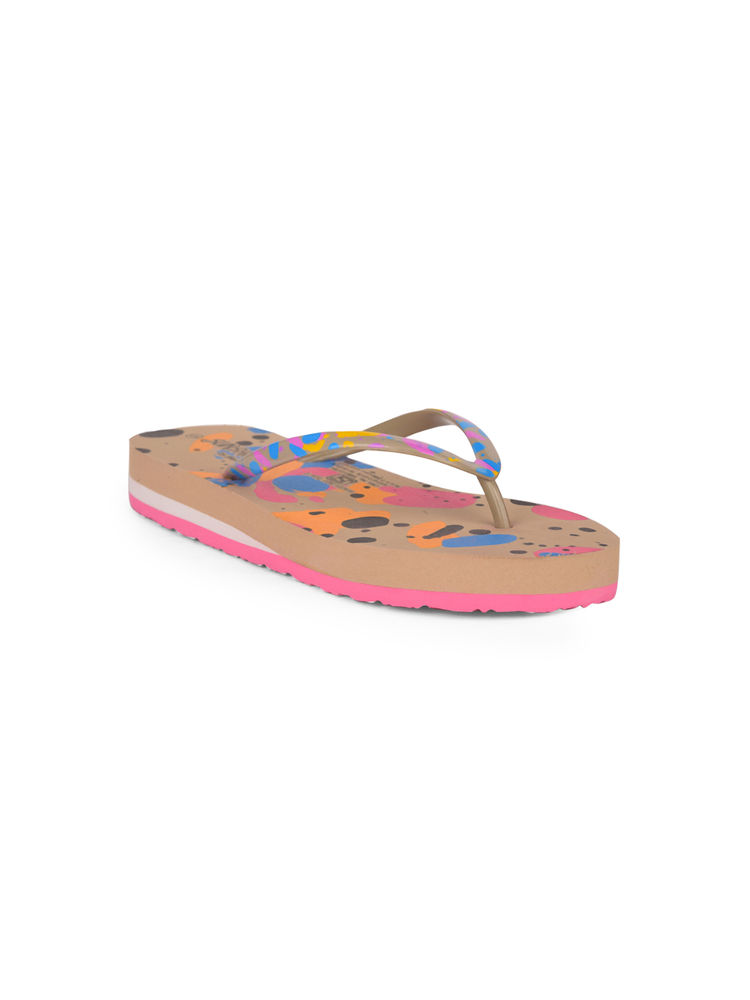 Bata Women Casual Beige Slip-On Flipflops-picture-26