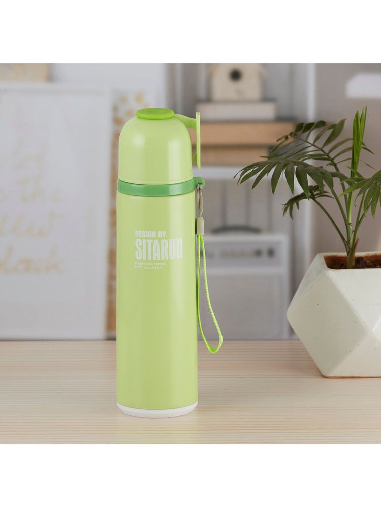 Kookee Green Stainless Steel Vacuum Insulated Double Wall Water Bottle - 500Ml-picture-8