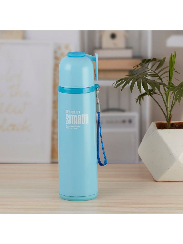 Kookee Blue Stainless Steel Vacuum Insulated Double Wall Water Bottle - 500Ml-picture-9