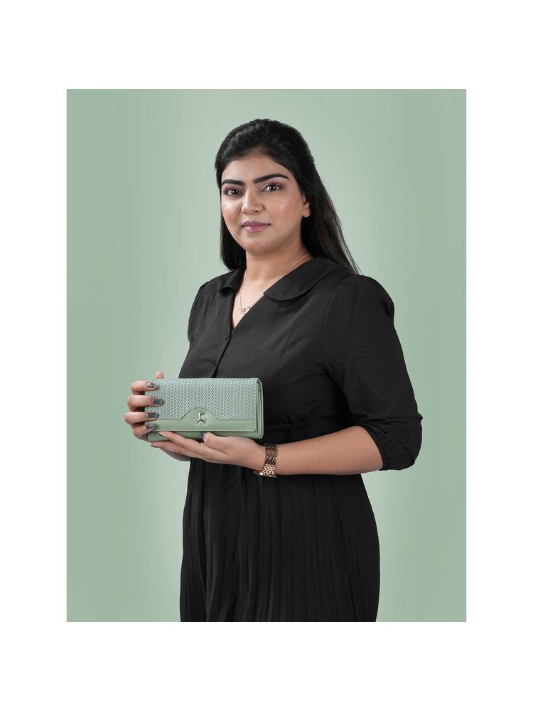 Mochi Textured Green Wallet-picture-23