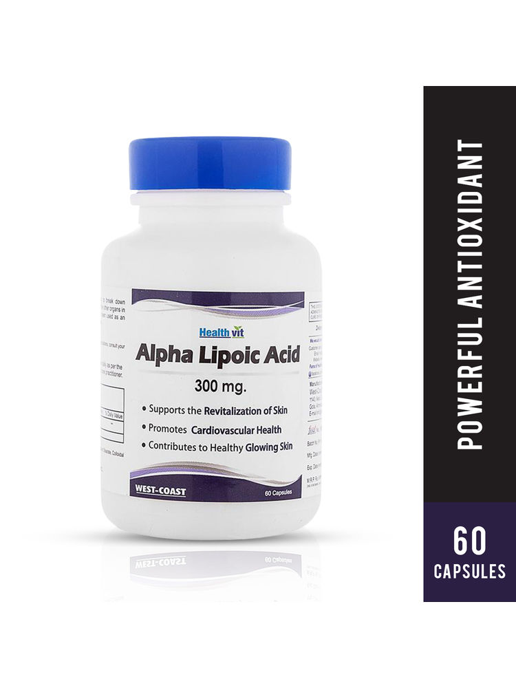 HealthVit Alpha Lipoic Acid 300Mg 60 Capsules-image-16