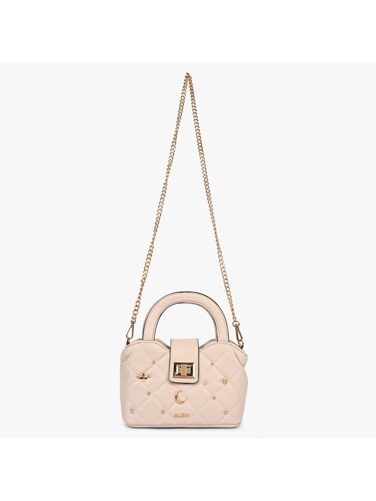 Aldo BONDAR Women's Beige Top Handle Handbag with Detachable Strap-picture-10