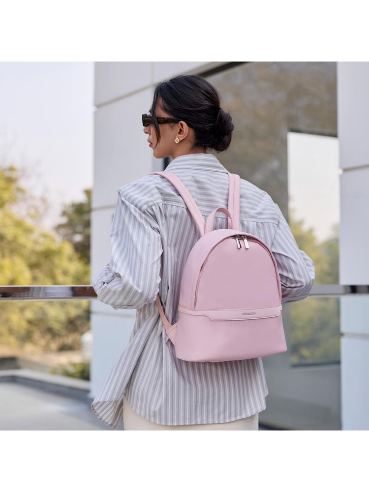MIRAGGIO Women Avenue Backpack - Pink (L)-picture-25