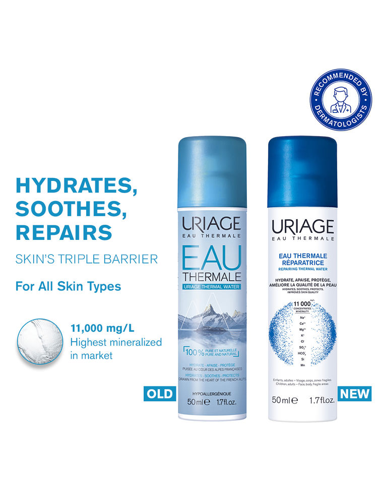 Uriage Thermal Water With Active Mineral Composition, Hydration & Moisturization For All Skin Types-picture-19