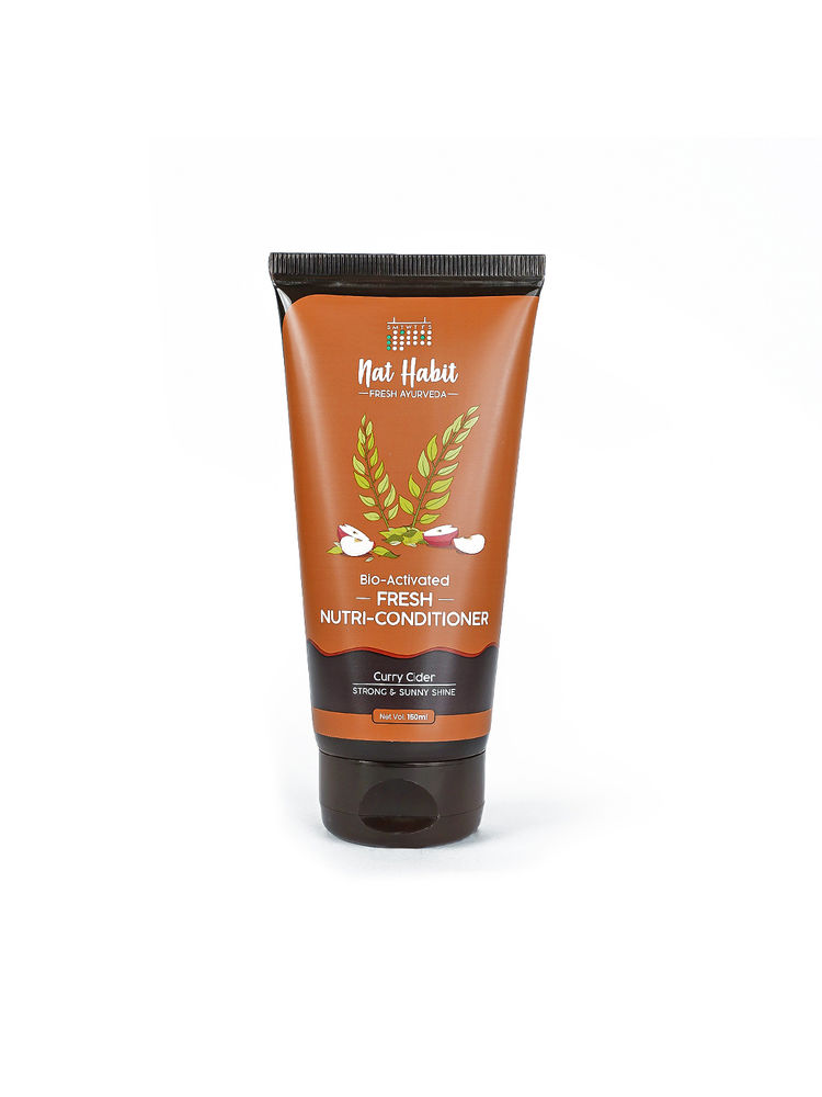 Nat Habit Curry Cider Conditioner For Soft & Shiny Hair, Sulphate Free Shampoo & Conditoner-picture-11