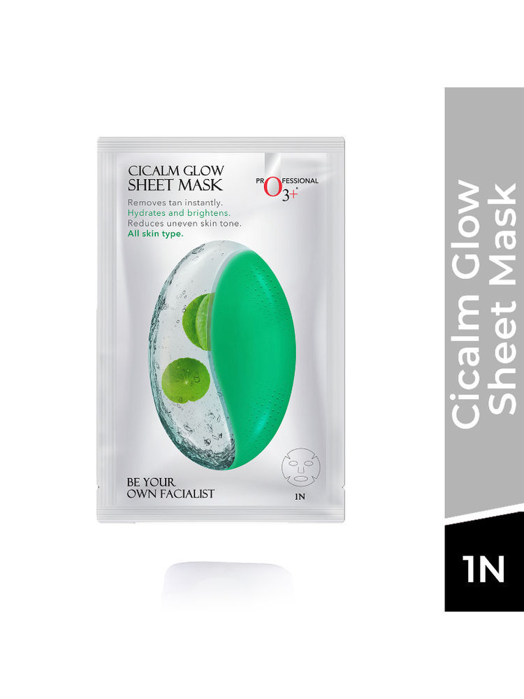 O3+ Ci-Calm Glow Sensitive Skin Sheet Mask with Ceramide for Barrier Repair & Anti Redness-image-25