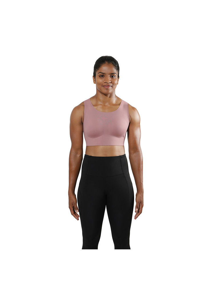 Blissclub Power Up Sports Bra for 3D Support and 3X More Bounce Control - Pink-picture-28
