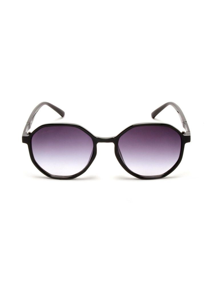 Mespee Grey Round Full Plastic Stylish UV Protected Sunglasses (53)-picture-10