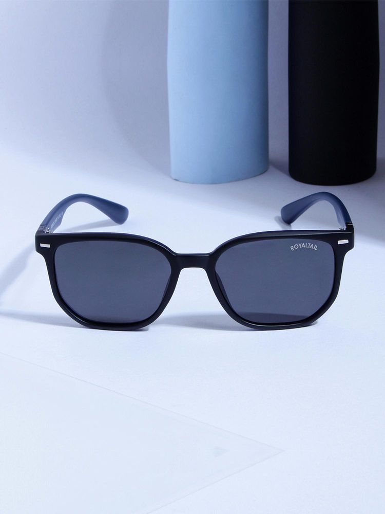 ROYALTAIL Blue Homer Exclusive UV Protection Wayfarer Sunglasses (55)-image-30