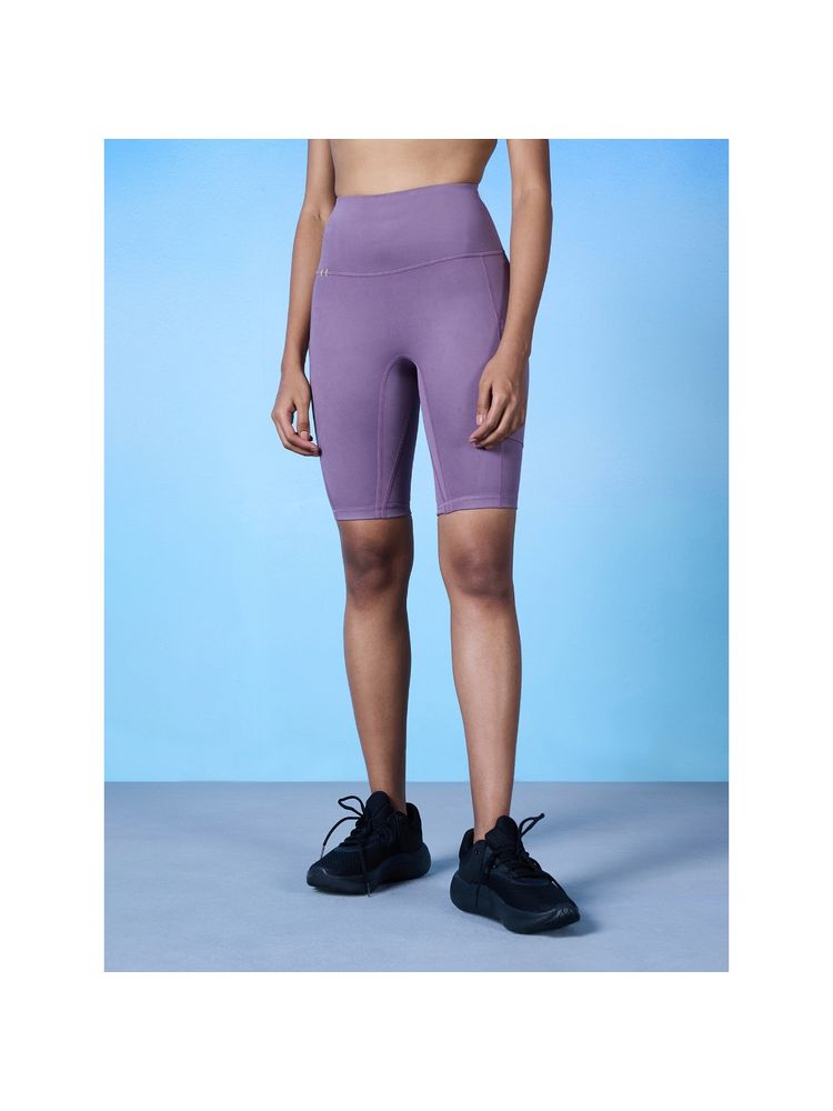 Nykd By Nykaa Fashion Cycling Shorts -NYK113-Arctic Dusk-picture-13