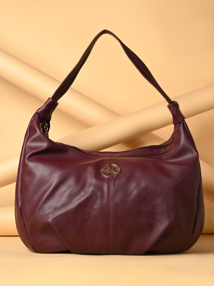 ROCIA By Regal Maroon Casual Handbag-image-29