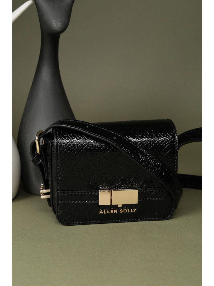 Allen Solly Women Black Casual Sling Bag With Detachable Strap-image-39