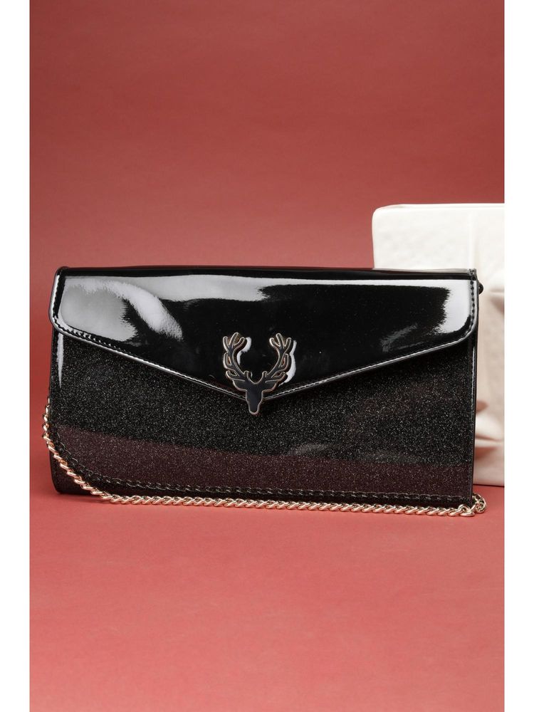 Allen Solly Women Black Casual Sling Bag With Detachable Strap-image-48