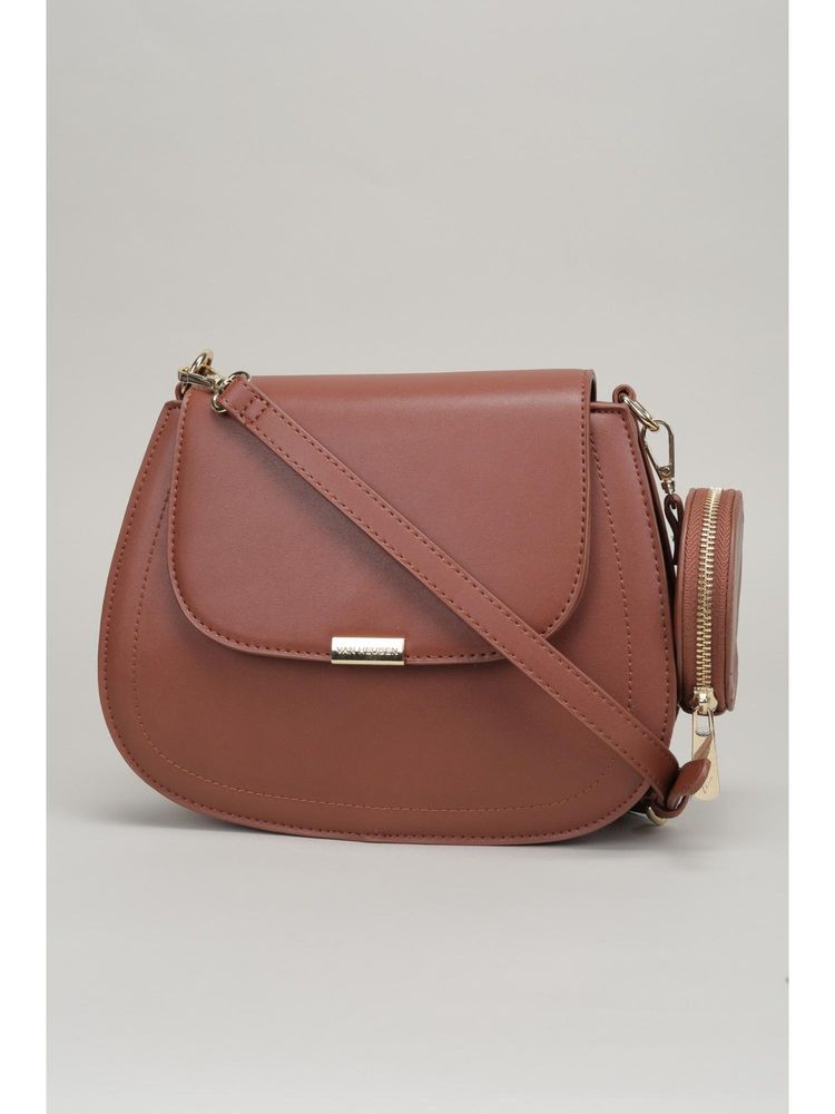 Van Heusen Women Brown Solid Casual Sling Bag-picture-44