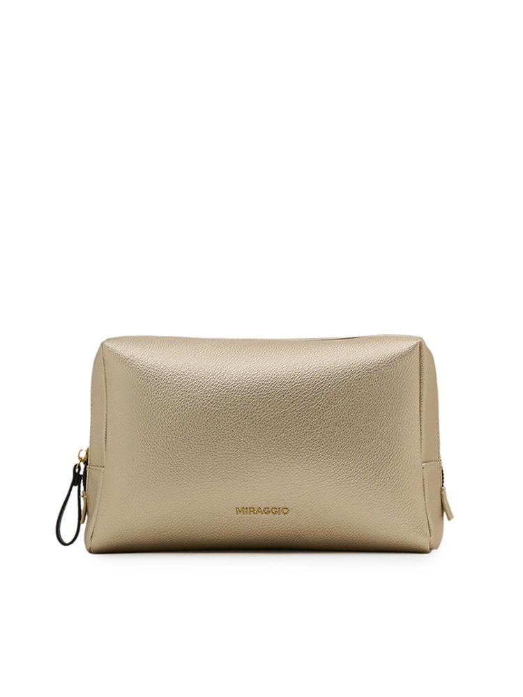 MIRAGGIO Unisex Tiana Gold Travel & Utility Pouch (L)-picture-30