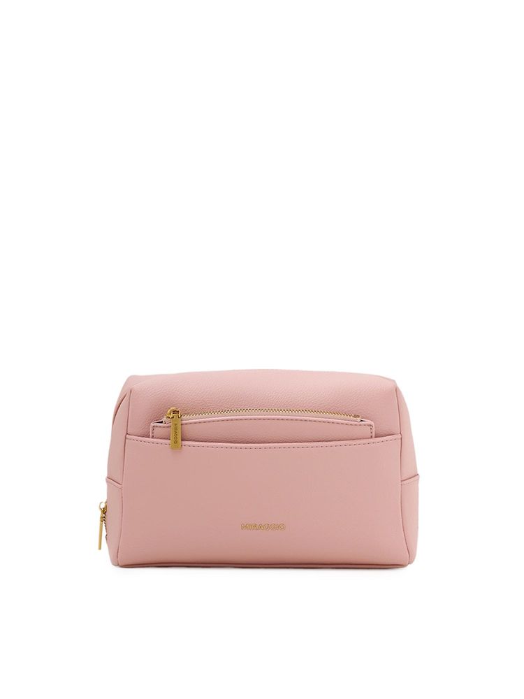MIRAGGIO Unisex Alba Pink Travel & Utility Pouch (M)-image-24