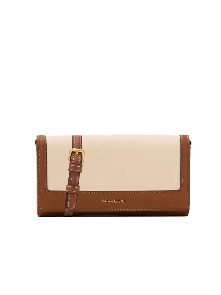 MIRAGGIO Women Carrie Brown Wallet With Detachable Strap (M)-picture-17