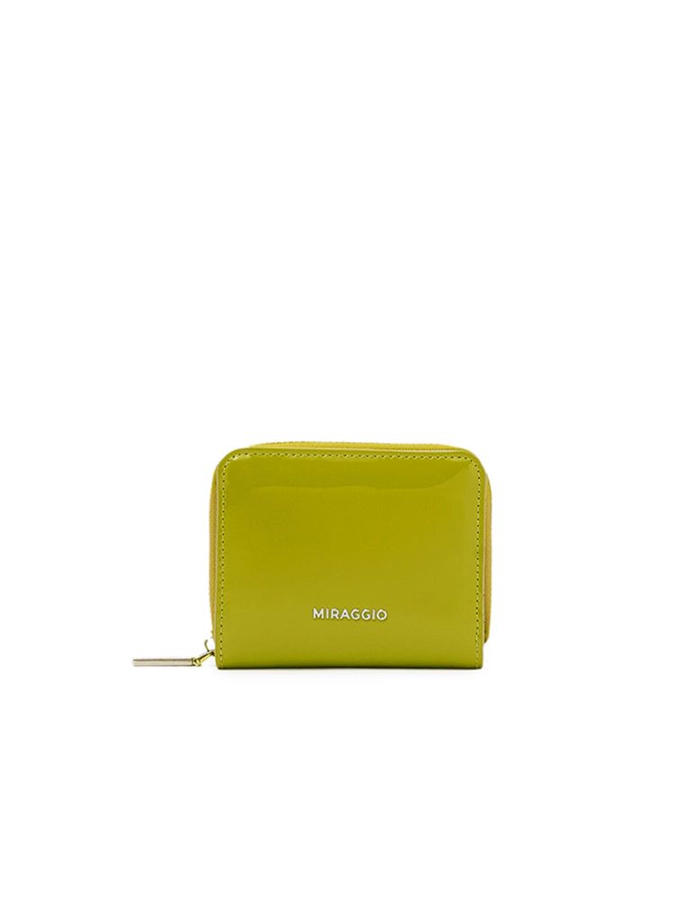 MIRAGGIO Women Taffy Solid Green Wallet (S)-picture-32