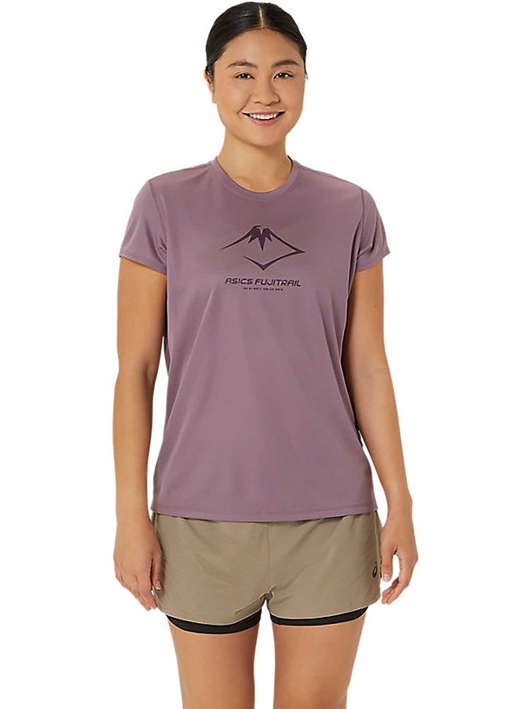 ASICS Purple Solid Polyester Regular T-Shirt-picture-18