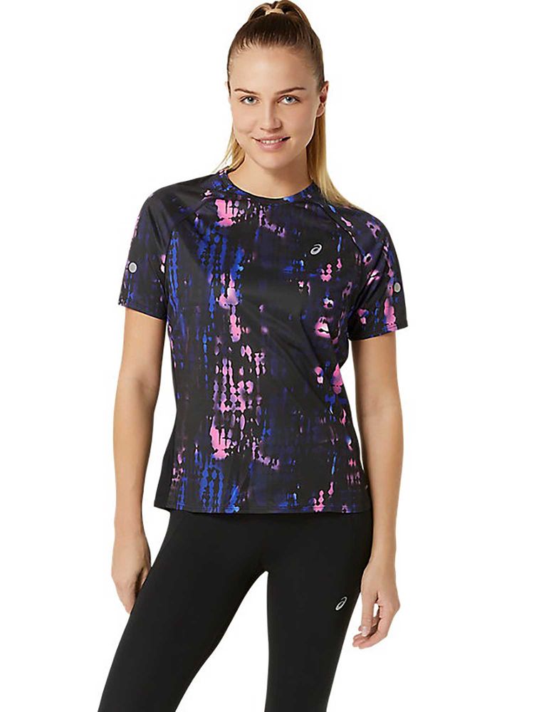 ASICS Black Printed Polyester Regular T-Shirt-picture-20
