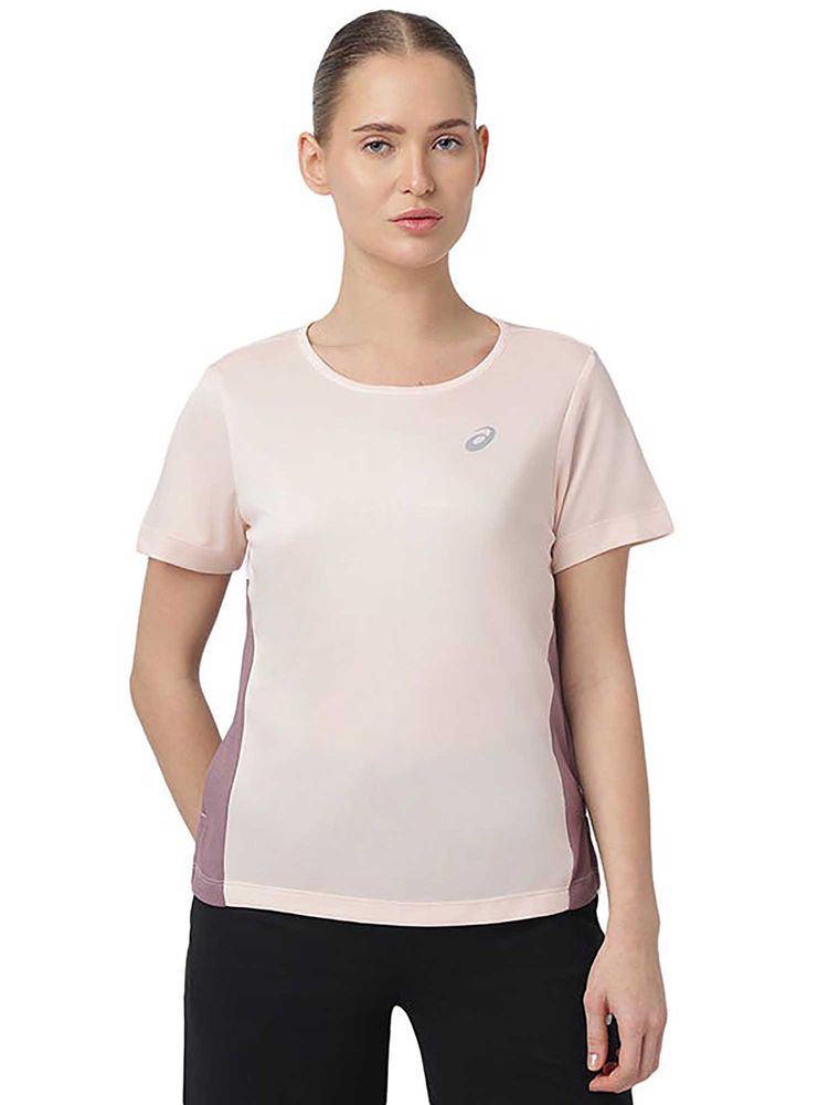 ASICS Pink Colorblock Polyester Regular T-Shirt-picture-29