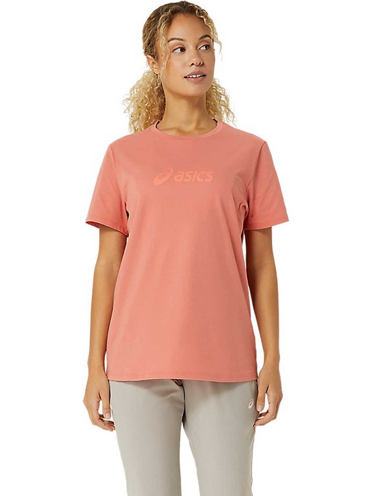 ASICS Red Solid Cotton Regular T-Shirt-picture-26