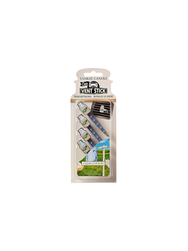 Yankee Candle Clean Cotton Scented Car Vent Stick-image-4