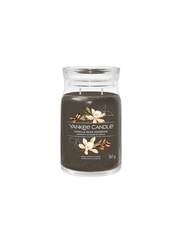 Yankee Candle Vanilla Bean Espresso Scented Jar Candle-image-10