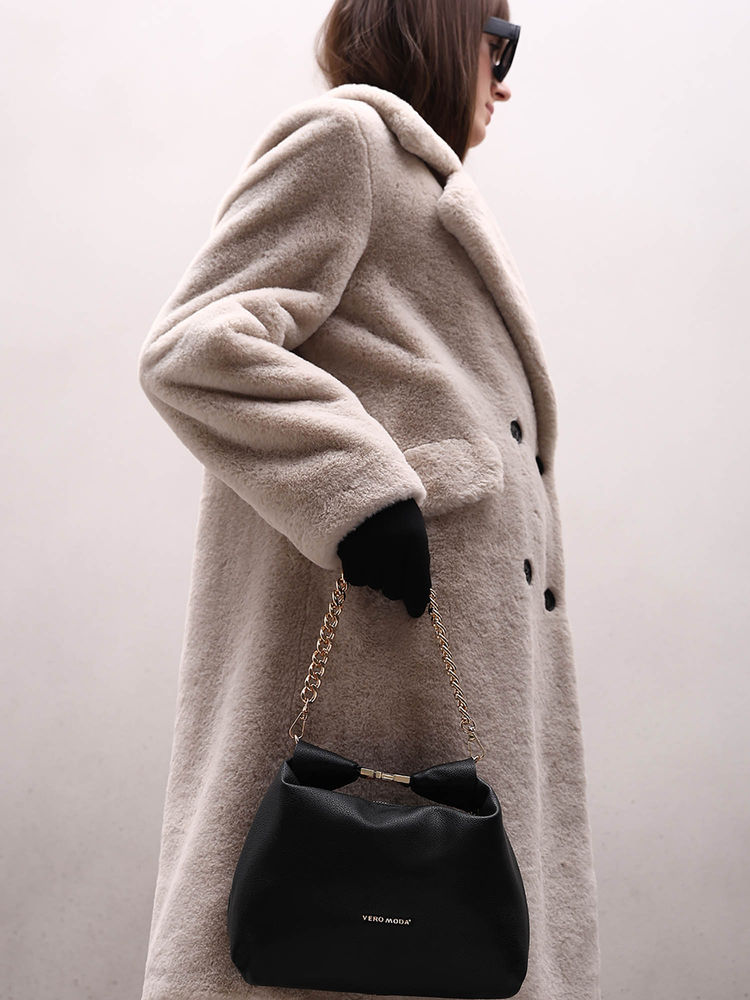 VERO MODA Women Black Solid Shoulder Bag-picture-23
