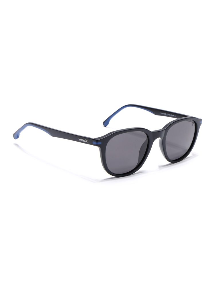 Voyage Unisex Pillow Grey Lens Black Frame Sunglasses - PMG7397 (50)-picture-29