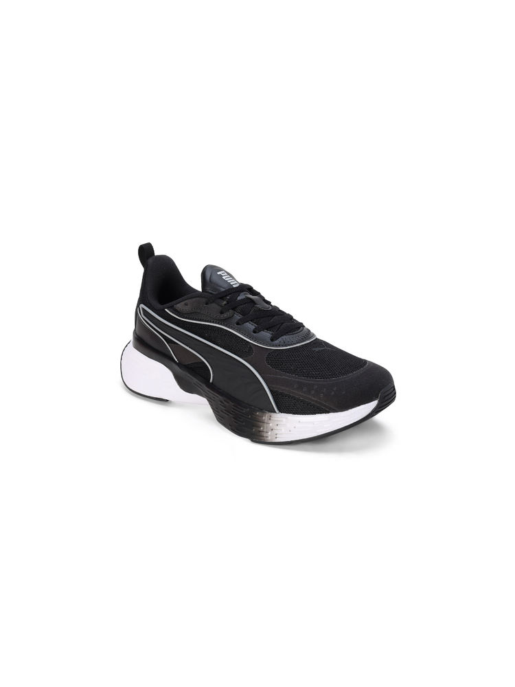 Puma Unisex Softride Sway Chase Black & White Running Shoes-picture-13