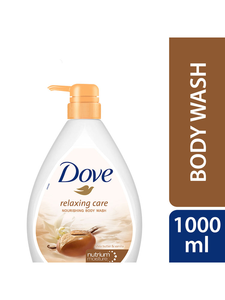 Dove Body Wash - Relaxing Care Shea Butter & Vanilla Nourishing