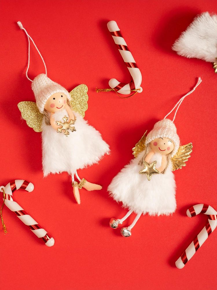 THE ZAPPY BOX White Decorative Fairy Dolls (Pack of 2)-image-7